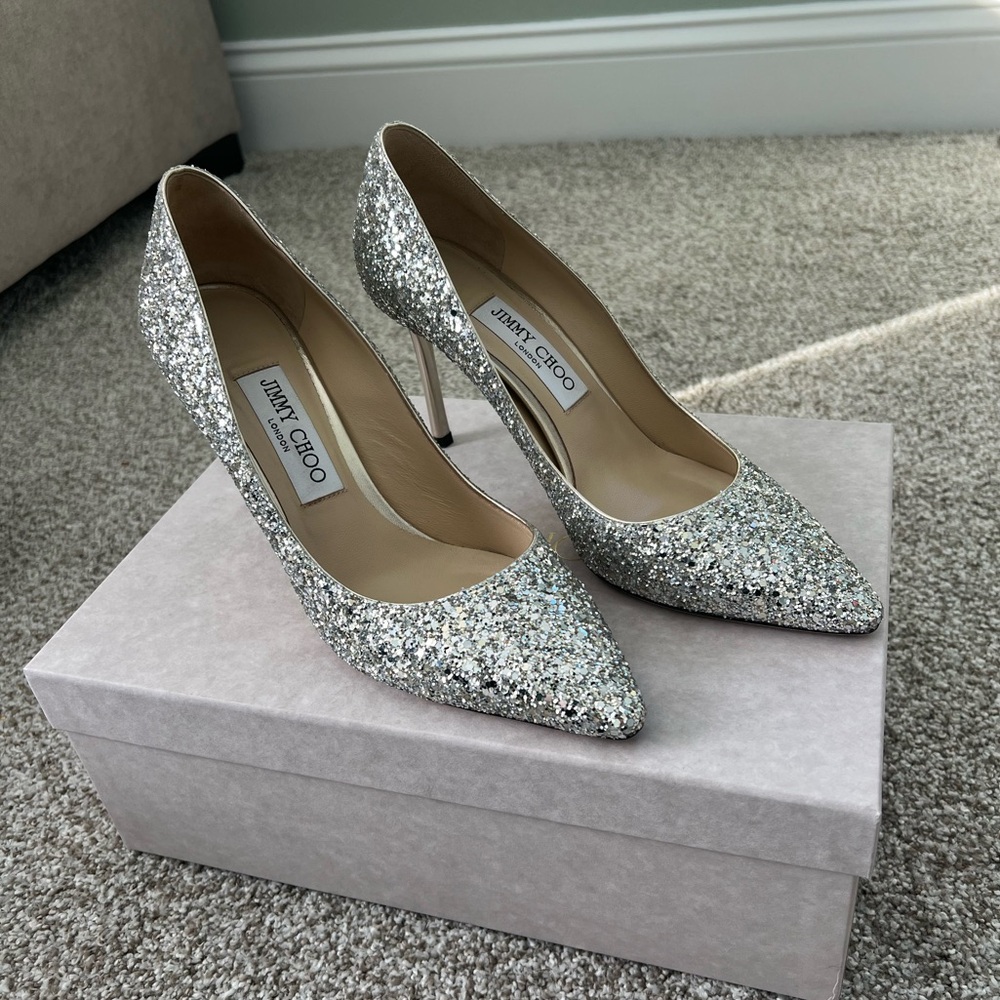 JIMMY CHOO Romy 85 - Size 38